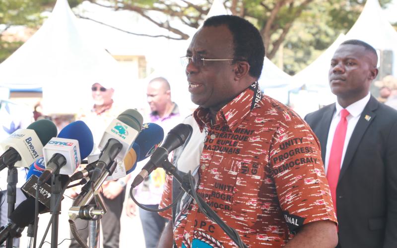 Meeting de lancement de la campagne du RDPC, le samedi, 27 septembre 2025 à l'esplanade de l'hôtel de Ville de Yaoundé