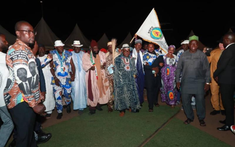 Meeting de lancement de la campagne de Yaoundé 2 à Tsinga
