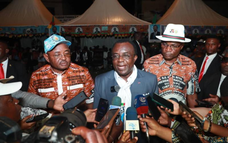 Meeting de lancement de la campagne de Yaoundé 2 à Tsinga