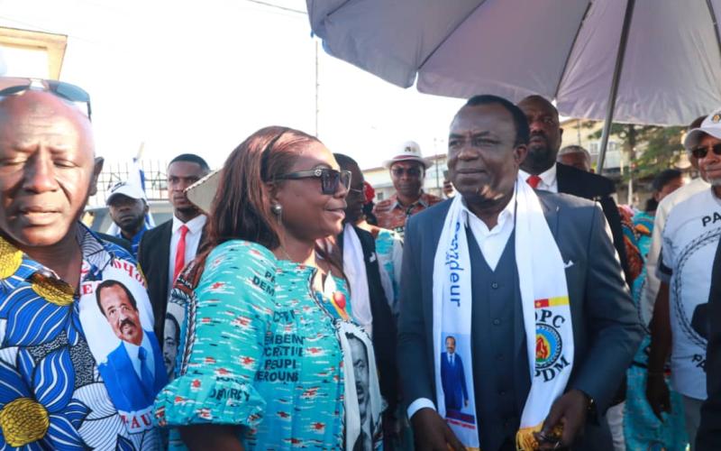 Meeting de lancement de la campagne de Yaoundé 2 à Tsinga