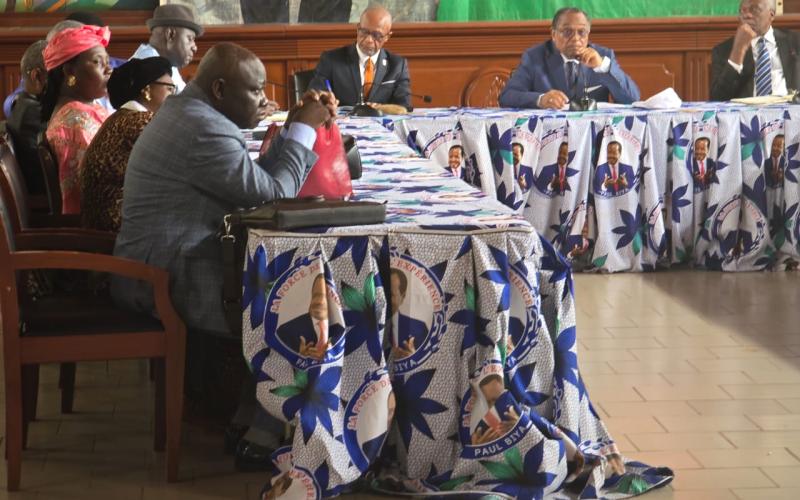 The Secretary General of the CPDM Central Committee granted an audience to ally political parties on 1 October 2025.