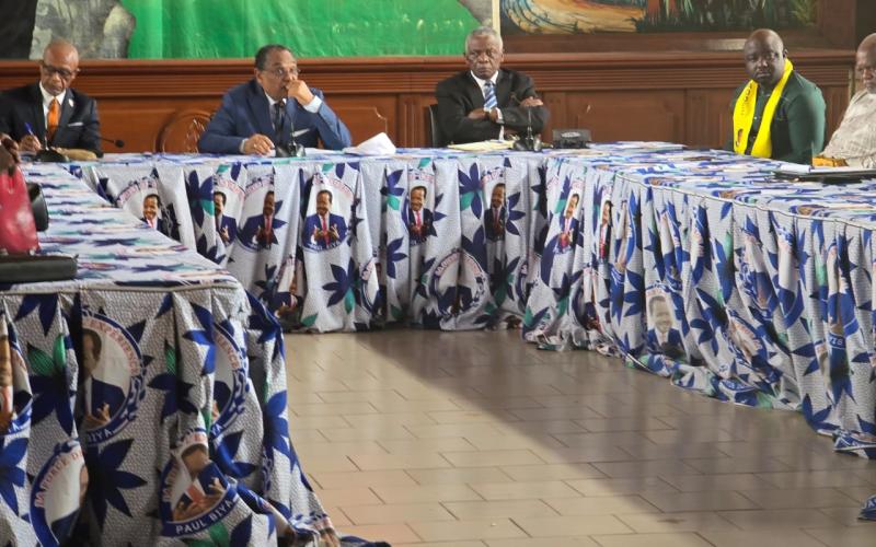 The Secretary General of the CPDM Central Committee granted an audience to ally political parties on 1 October 2025.