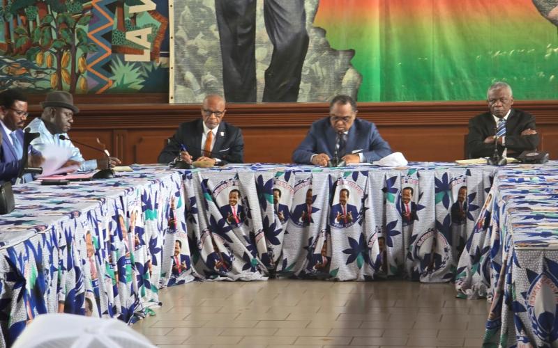 The Secretary General of the CPDM Central Committee granted an audience to ally political parties on 1 October 2025.