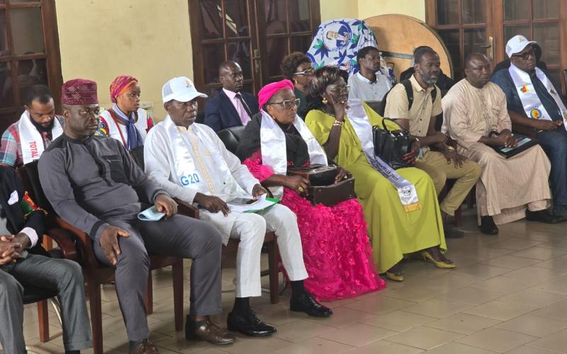 The Secretary General of the CPDM Central Committee granted an audience to ally political parties on 1 October 2025.