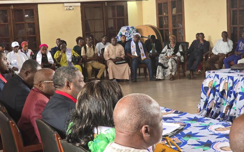 The Secretary General of the CPDM Central Committee granted an audience to ally political parties on 1 October 2025.