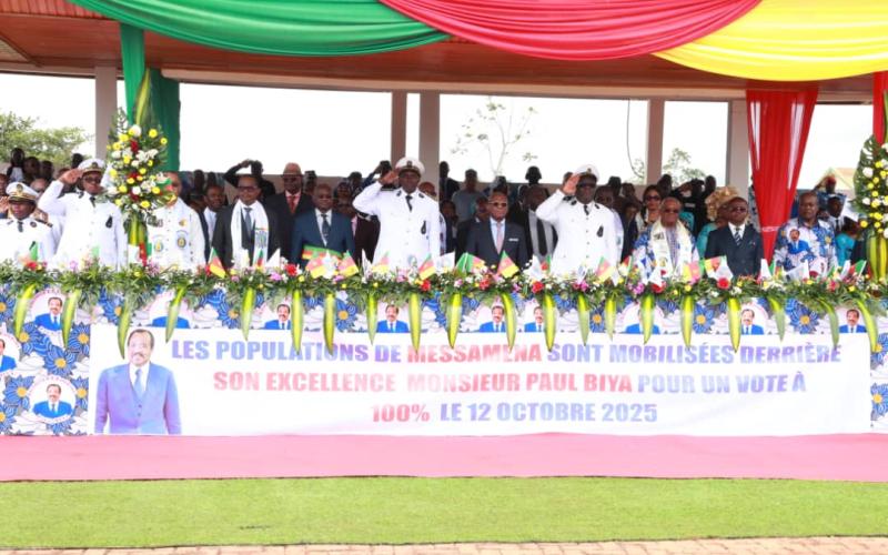 Official Opening of the Messamena-Mbama Road