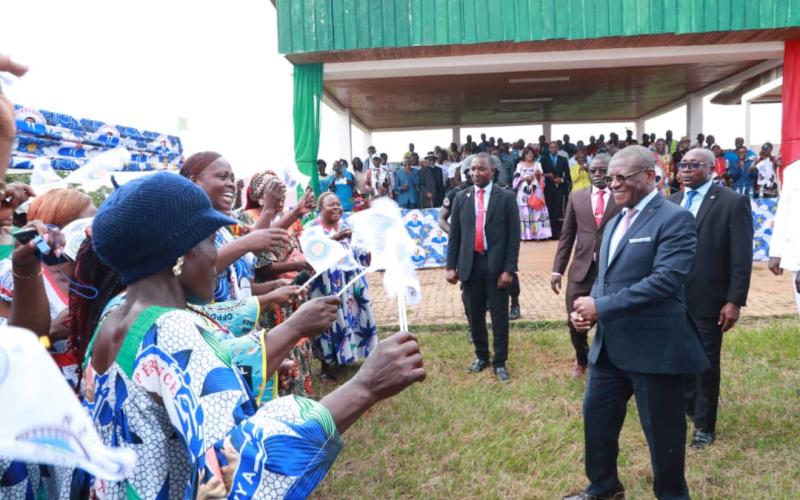 Official Opening of the Messamena-Mbama RoadOfficial Opening of the Messamena-Mbama Road