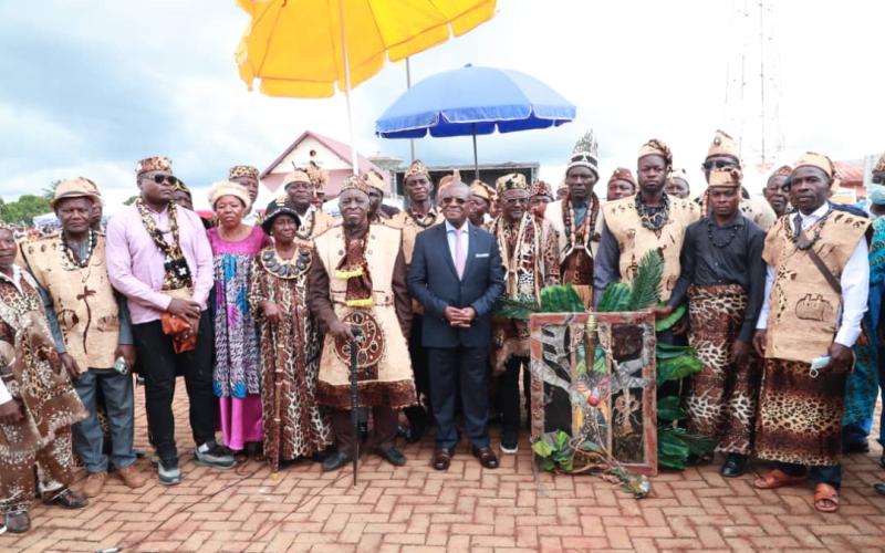 Official Opening of the Messamena-Mbama Road