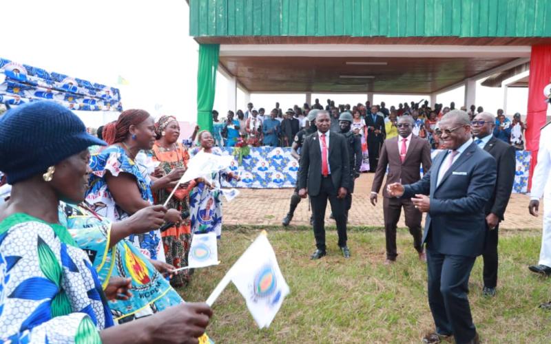 Official Opening of the Messamena-Mbama Road