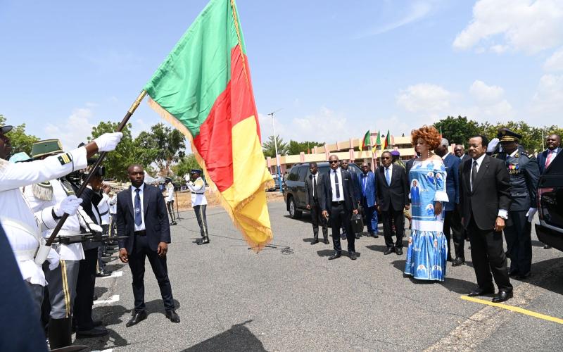 Départ du Couple Présidentiel de Maroua