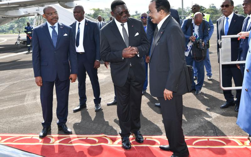 Retour du Couple Présidentiel à Yaoundé