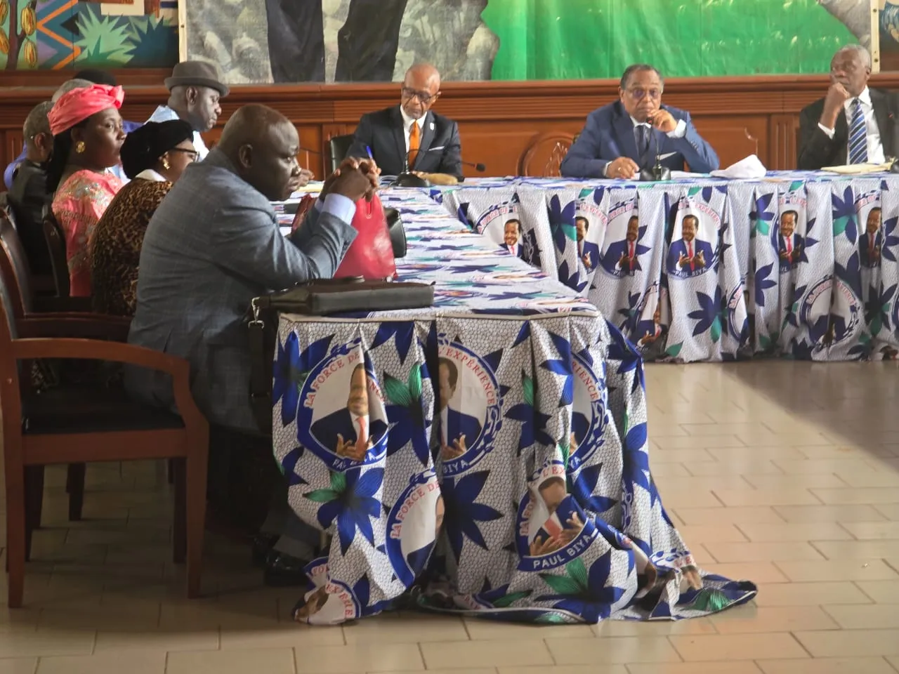 The Secretary General of the CPDM Central Committee granted an audience to ally political parties on 1 October 2025.